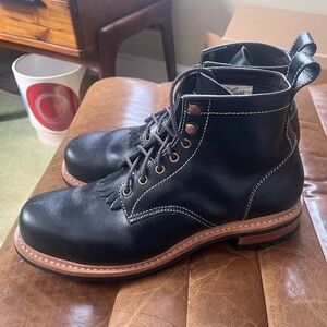 Craft and Glory 1943 Service Boots 6" (Raven Black) Goodyear Welted (US 12.5EE)